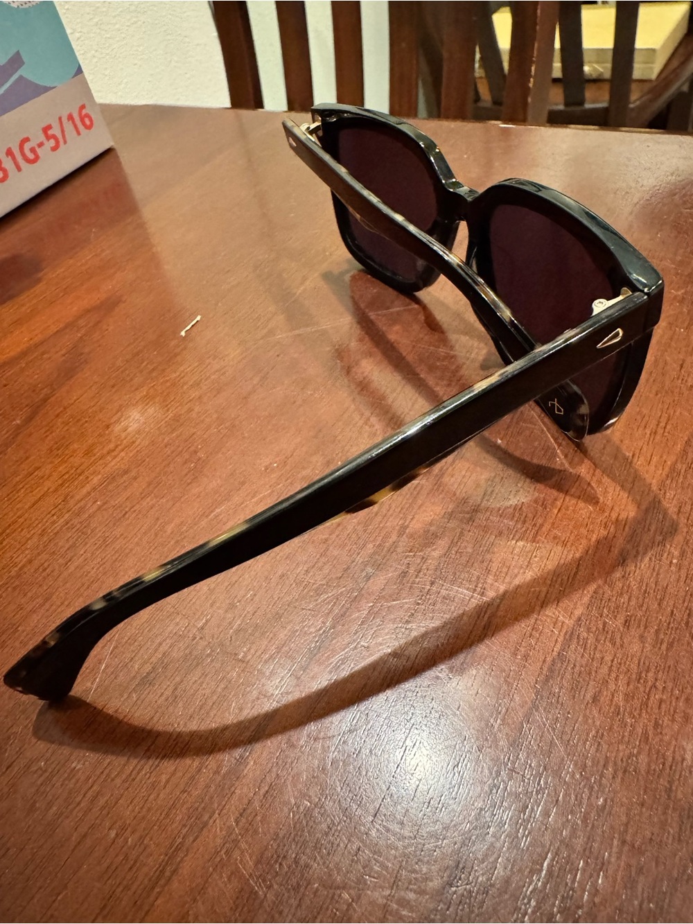 rag & bone Black Tortoiseshell Frame Sunglasses
